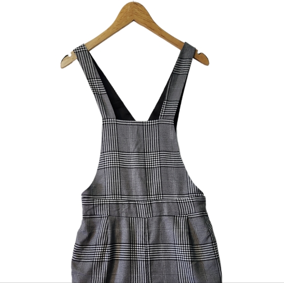Ardene | Women's Slip-On Plaid Overalls Size M - Picture 5 of 14